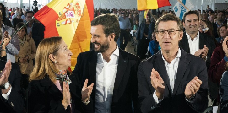 Acto con afiliados y simpatizantes en Lalín