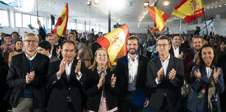 Acto con afiliados y simpatizantes en Lalín