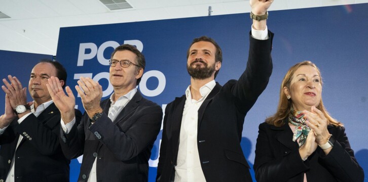 Acto con afiliados y simpatizantes en Lalín