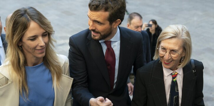 Vivista de Pablo Casado a Barcelona