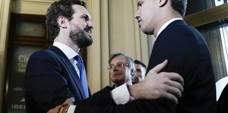 Pablo Casado se reúne con Juan Guaidó