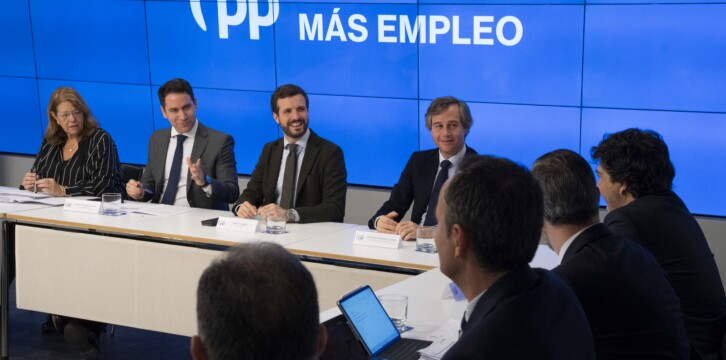 Reunión con consejeros de Hacienda del PP