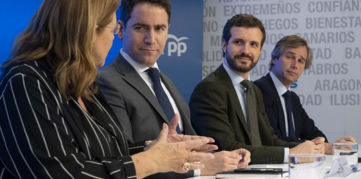 Reunión con consejeros de Hacienda del PP