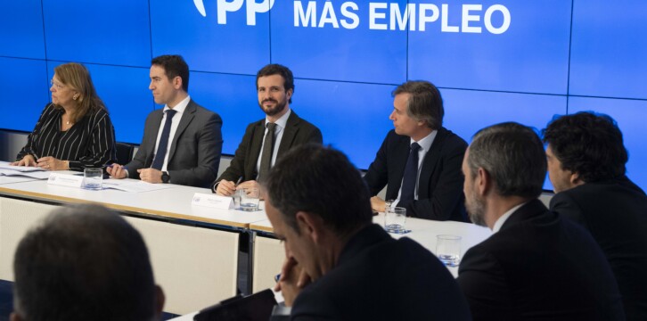 Reunión con consejeros de Hacienda del PP