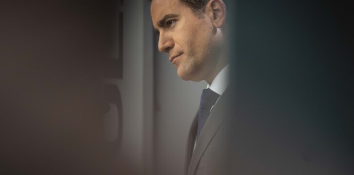 El secretario general, Teodoro García Egea