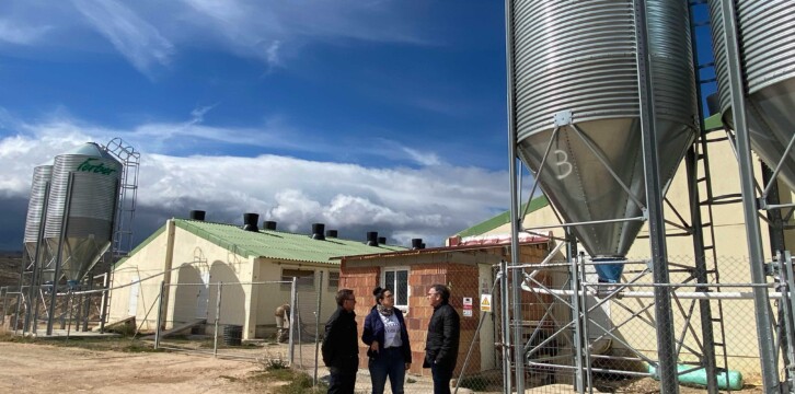 Luis María Beamonte visita Monforte de Moyuela