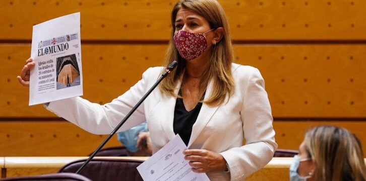 Teresa Ruíz Sillero-Bernal en Sesión de Control