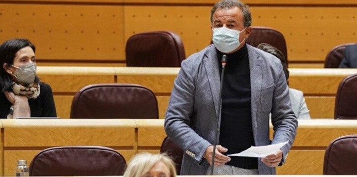 El senador por Pontevedra, Javier Guerra
