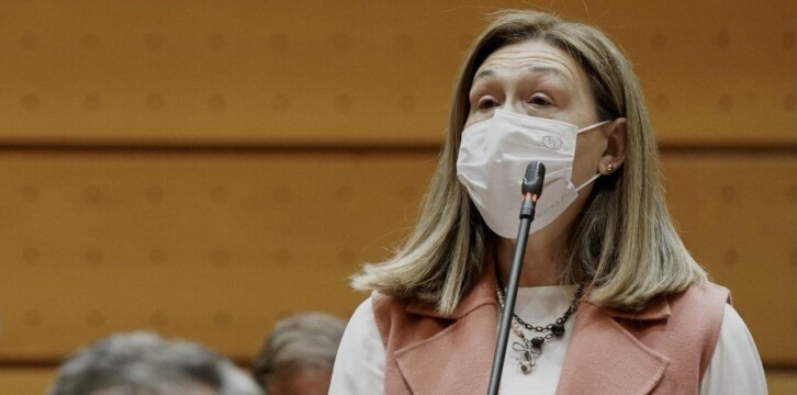 La senadora del Grupo Parlamentario Popular por Soria, María José Heredia