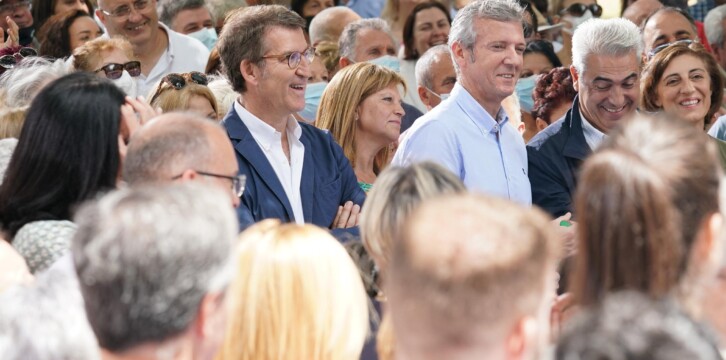 Alberto Núñez Feijóo participa en la IV Romería Popular de O Pino