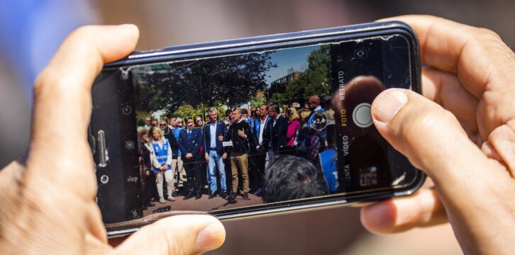 Alberto Núñez Feijóo visita Alcorcón