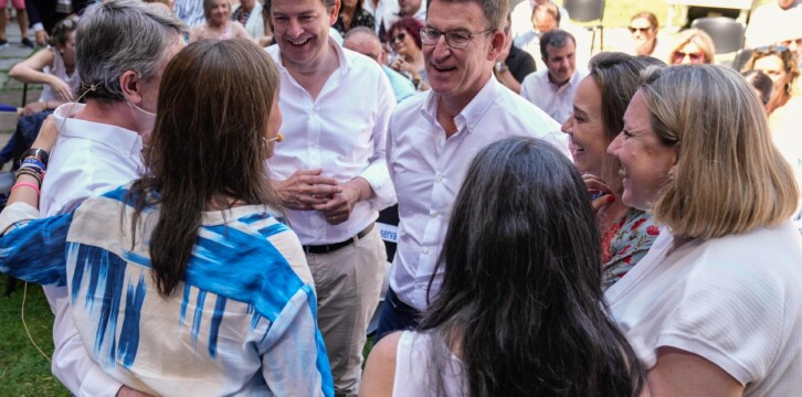 Alberto Núñez Feijóo en Salamanca