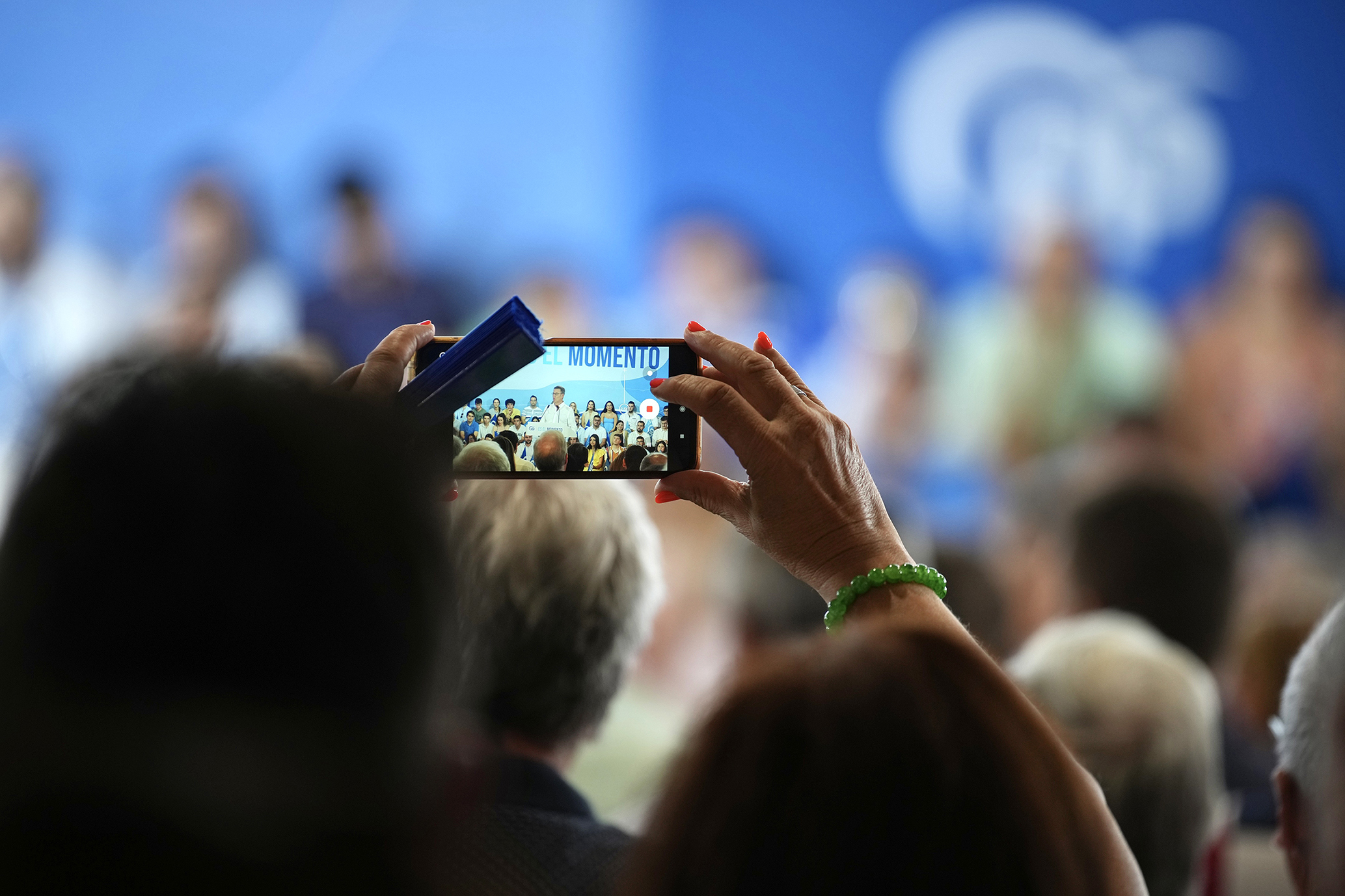 Alberto Núñez Feijóo en un acto en Murcia