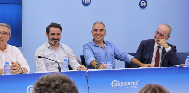 Elias Bendodo participa en la Junda Directiva Provincial del PP de Málaga