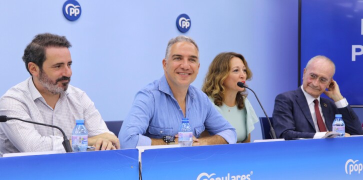 Elias Bendodo participa en la Junda Directiva Provincial del PP de Málaga
