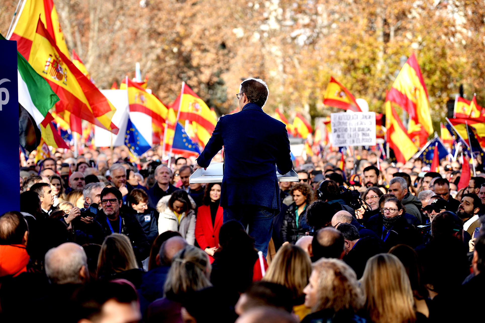 Acto en defensa de la Constitución y de la igualdad de todos los españoles