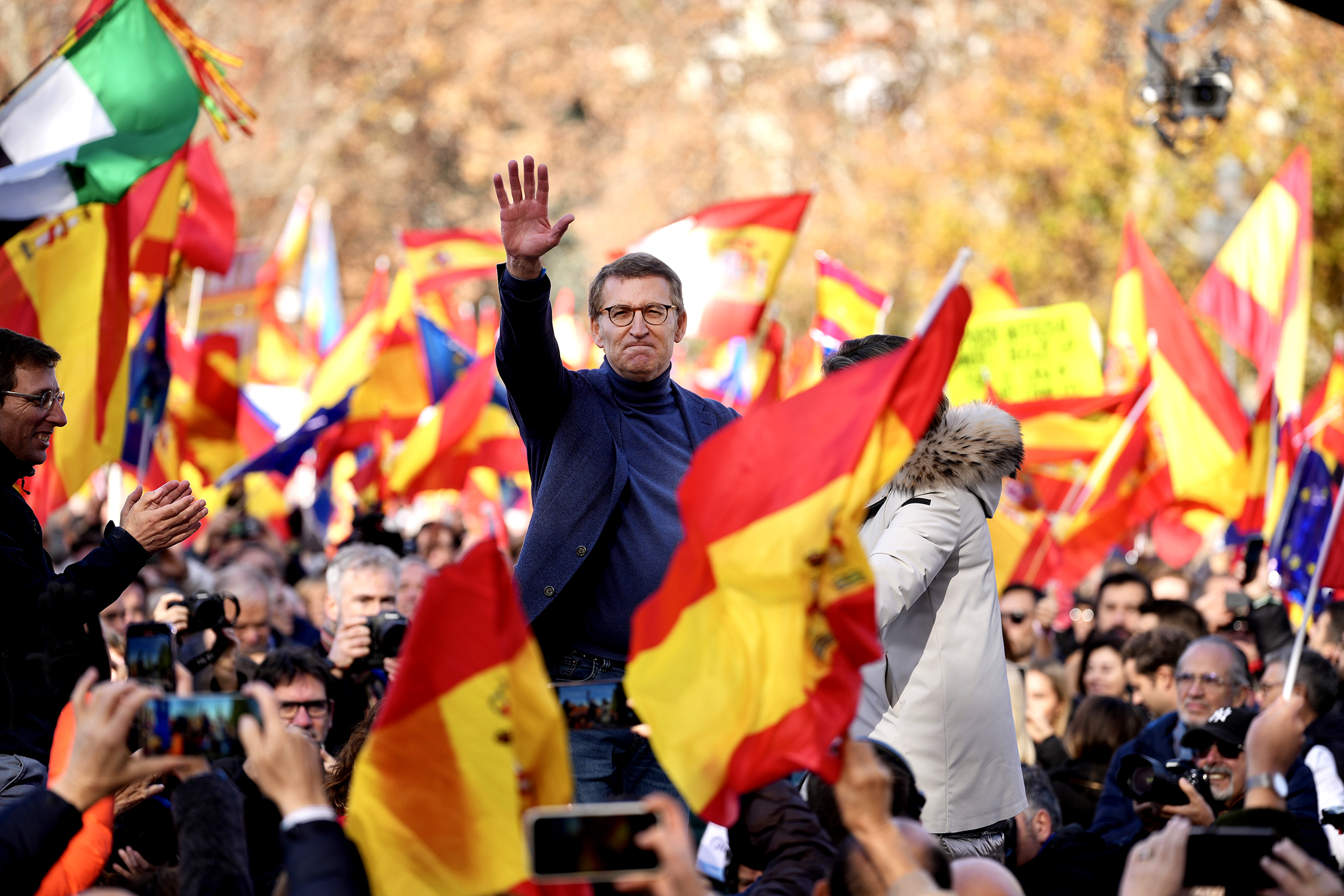 Acto en defensa de la Constitución y de la igualdad de todos los españoles