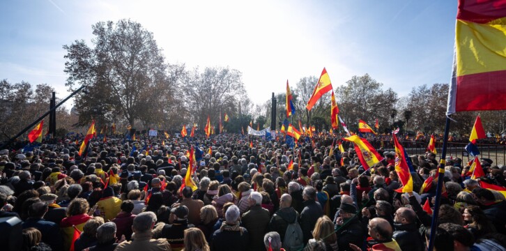 Acto en defensa de la Constitución y de la igualdad de todos los españoles