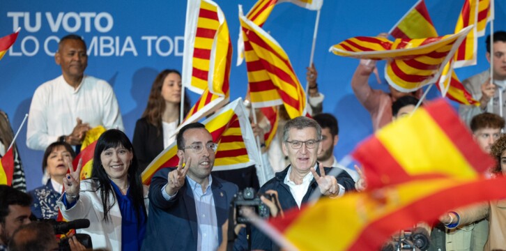Feijóo en Lleida