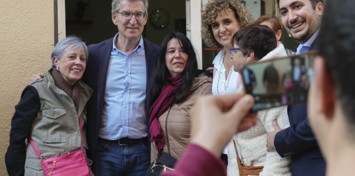 Alberto Núñez Feijóo en Mataró