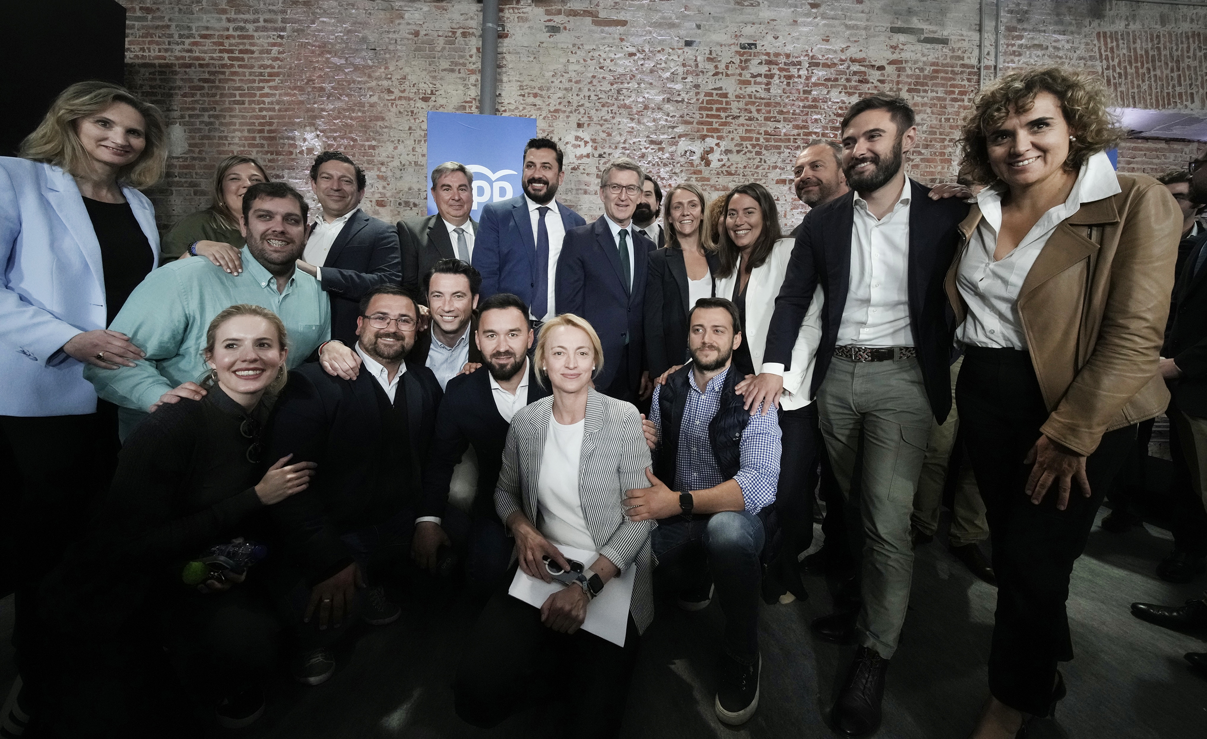 Feijóo en la presentación de los ejes del programa para las Europeas