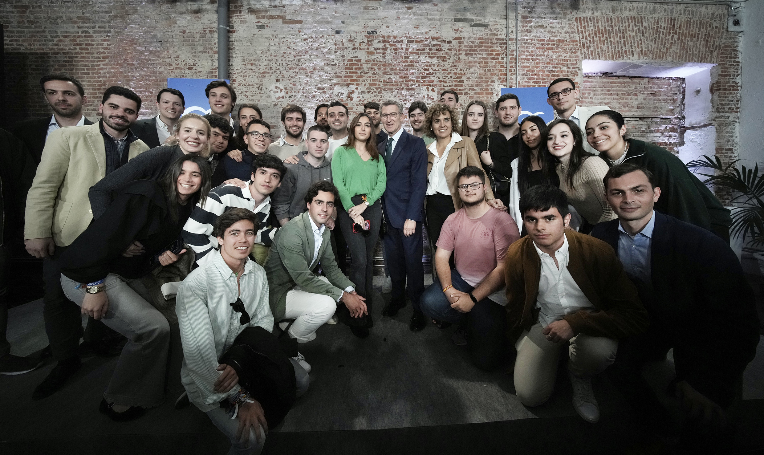 Feijóo en la presentación de los ejes del programa para las Europeas