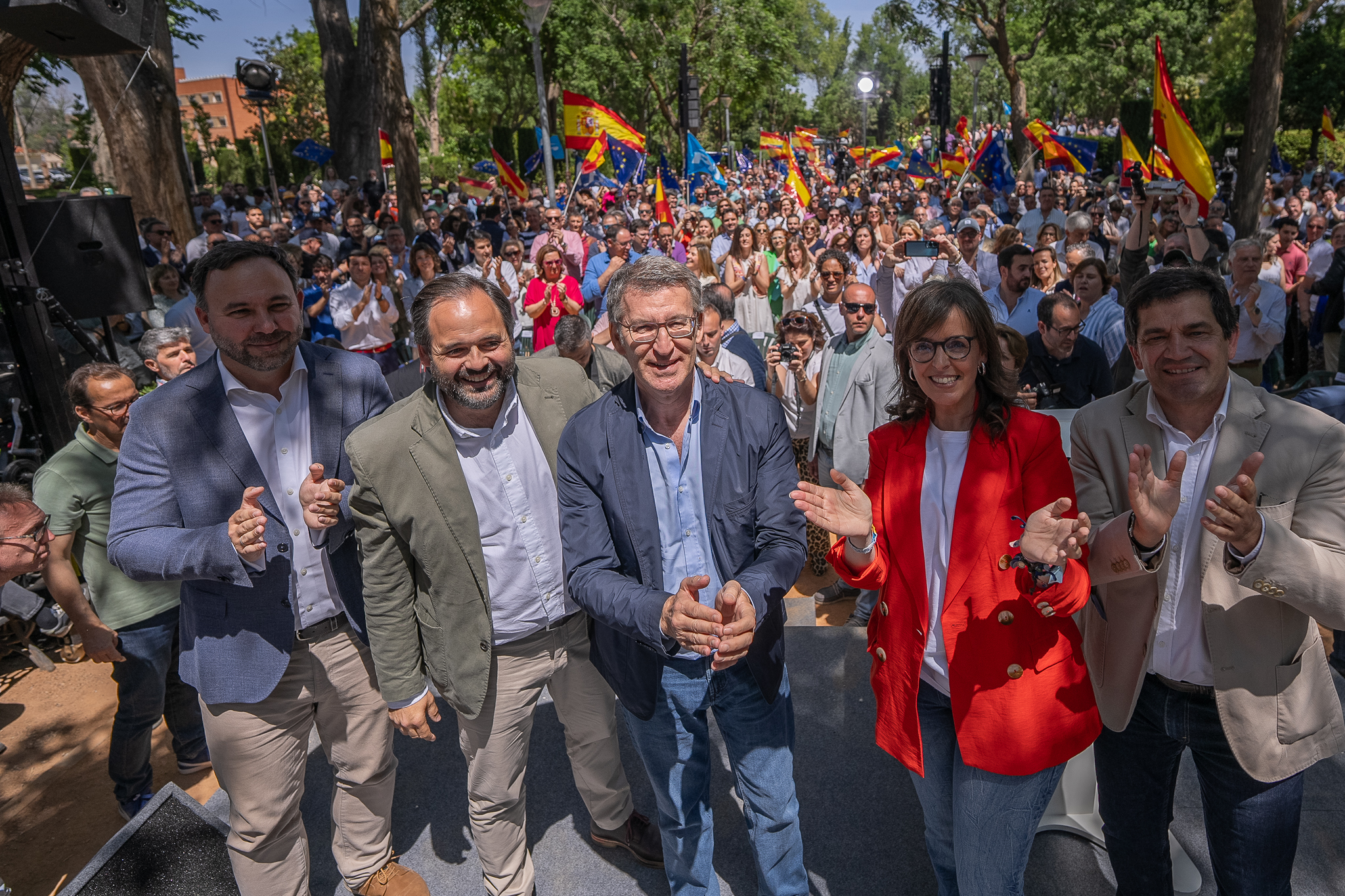 Mitin en Tomelloso