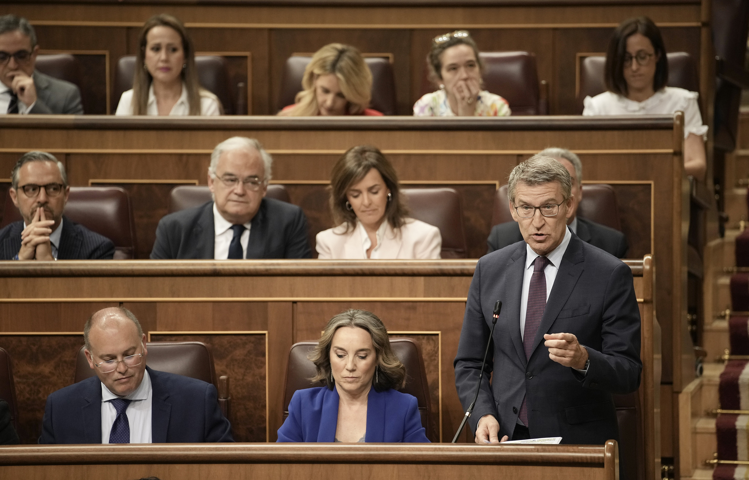 Feijóo en el Pleno del Congreso