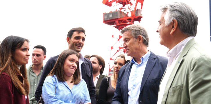 Alberto Núñez Feijóo en Bilbao