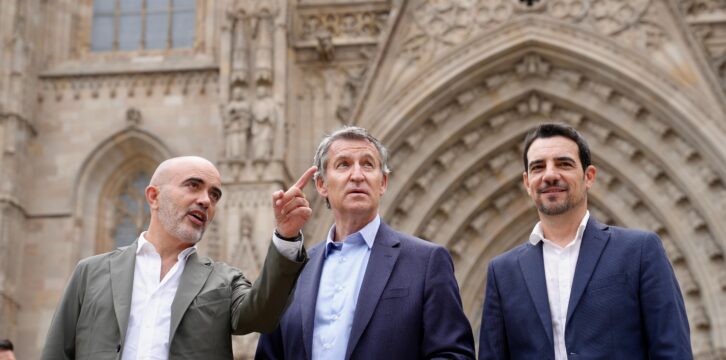 Feijóo en Barcelona