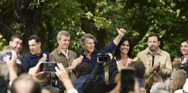 Feijóo y Rueda inauguran el curso político en Cotobade