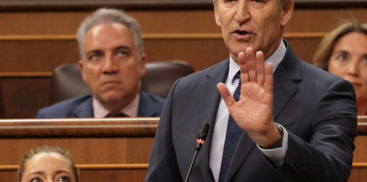 Feijóo interviene en la Sesión de control al Gobierno