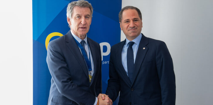 Alberto Núñez Feijóo en la Cumbre del Partido Popular Europeo