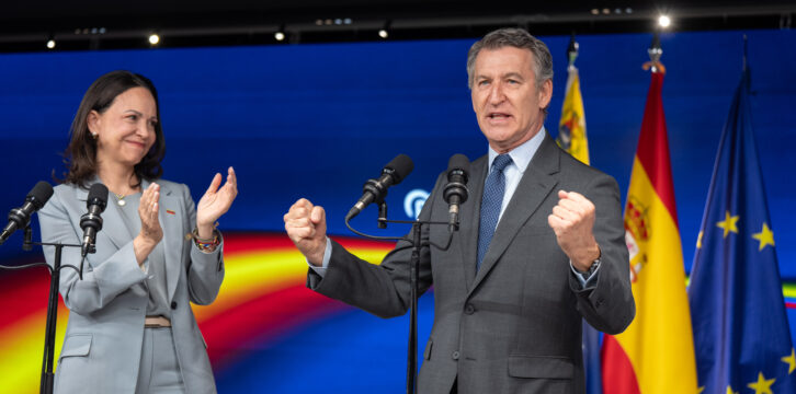 Alberto Núñez Feijóo mantiene un encuentro con María Corina Machado