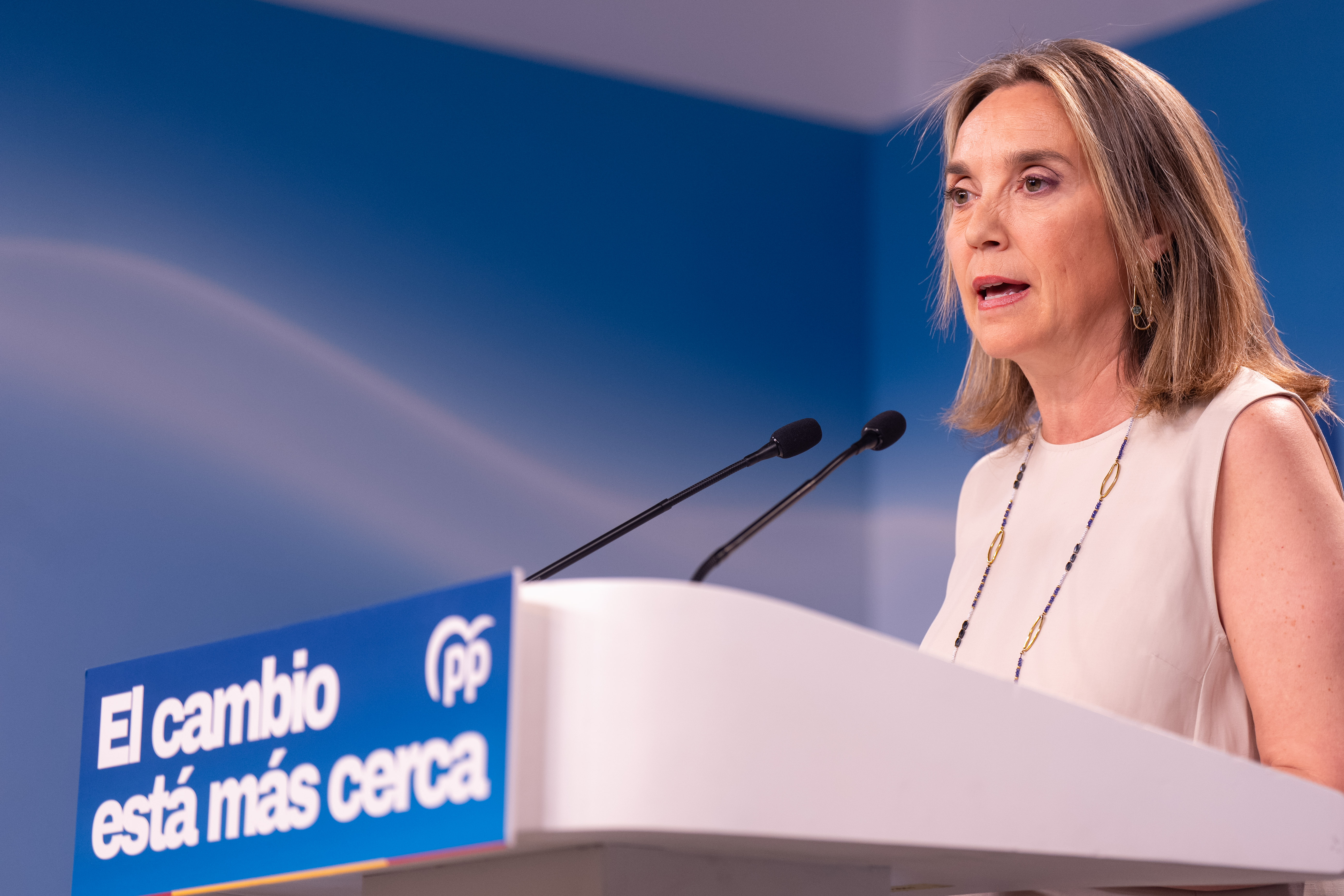 Cuca Gamarra presenta en Sevilla el plan del PP contra el crimen organizado en Andalucía