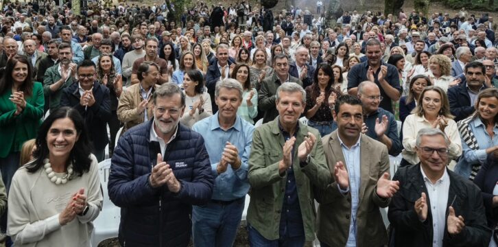 Feijóo y Rueda inauguran el curso político en Cotobade