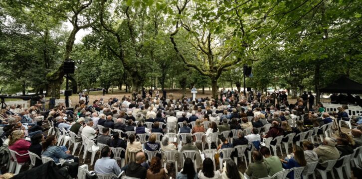 Feijóo y Rueda inauguran el curso político en Cotobade