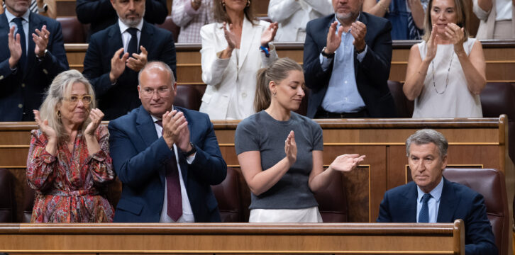 Feijóo en el Congreso de los Diputados