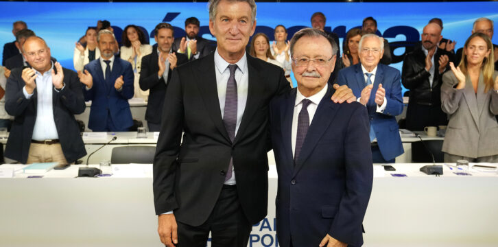 Feijóo preside la Junta Directiva Nacional del Partido Popular