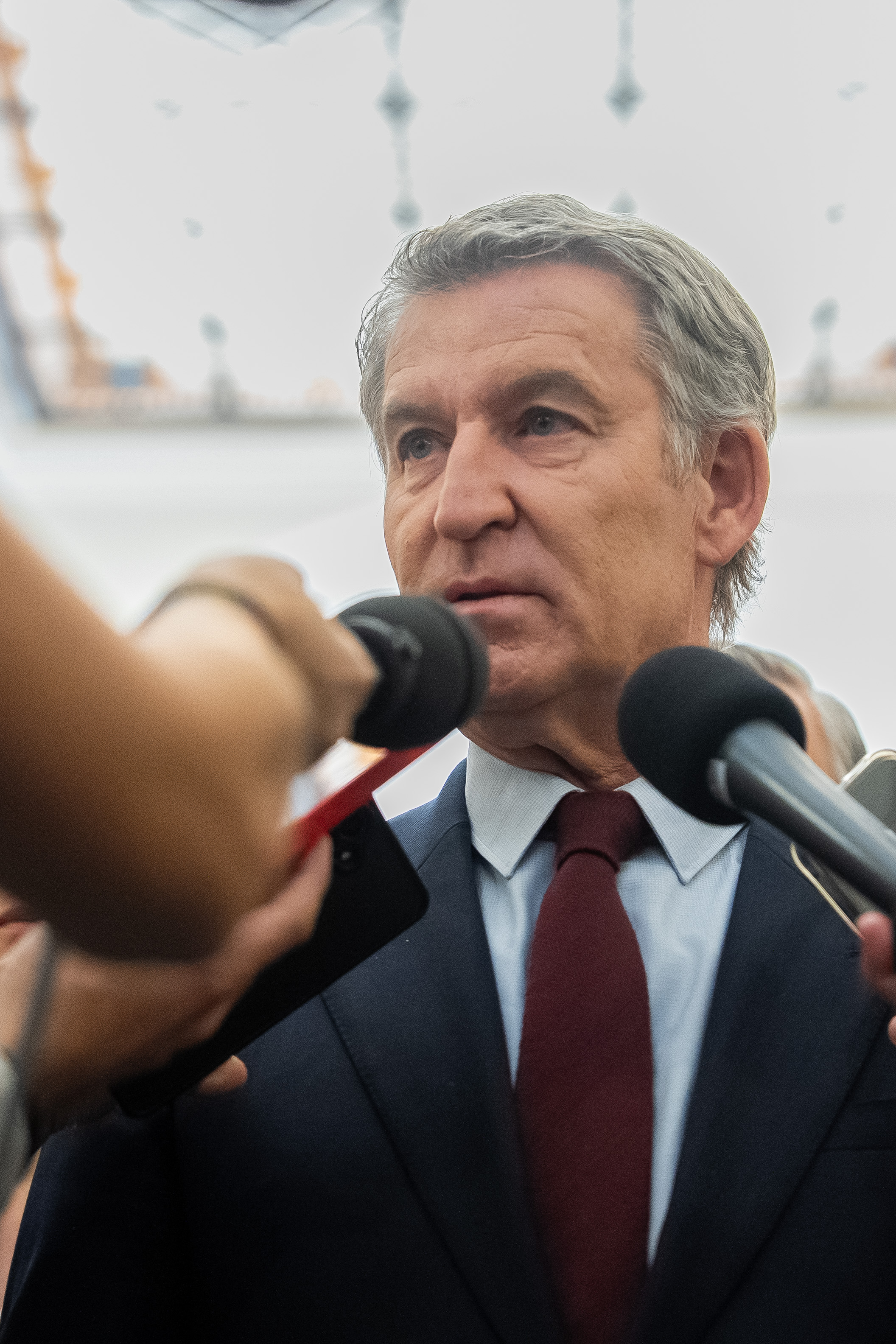 Alberto Núñez Feijóo en Madrid critica a Sánchez por la ley de nietos y propone cambios