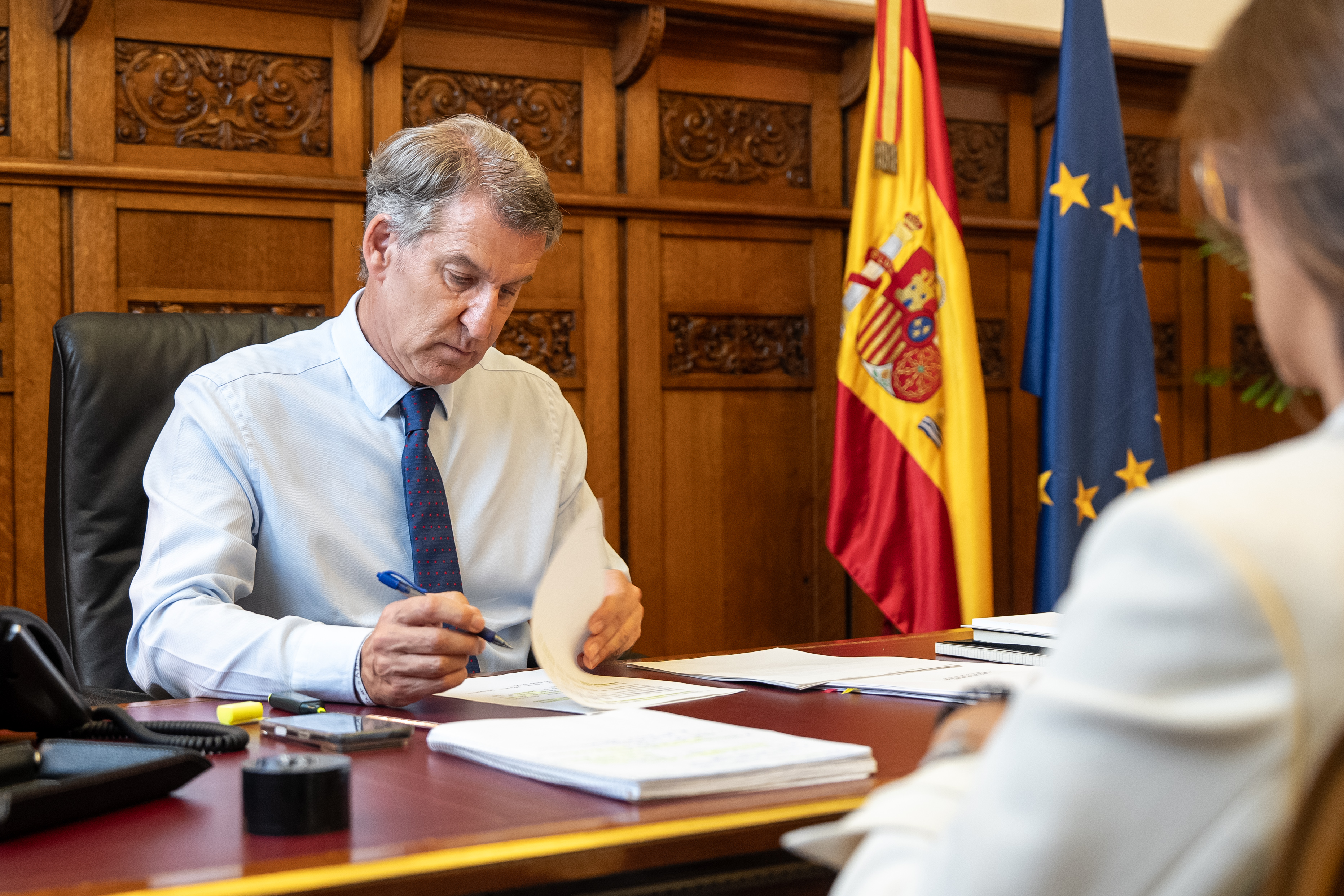 Alberto Núñez Feijóo en Madrid exige elecciones a Pedro Sánchez: “La escapada debe terminar aquí”