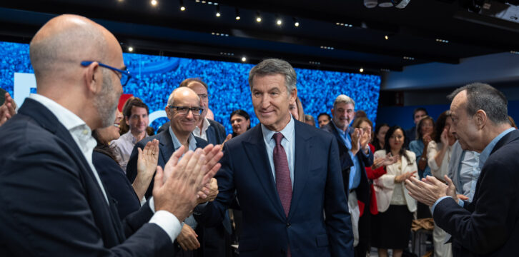 Feijóo, en la Junta Directiva Nacional del Partido Popular