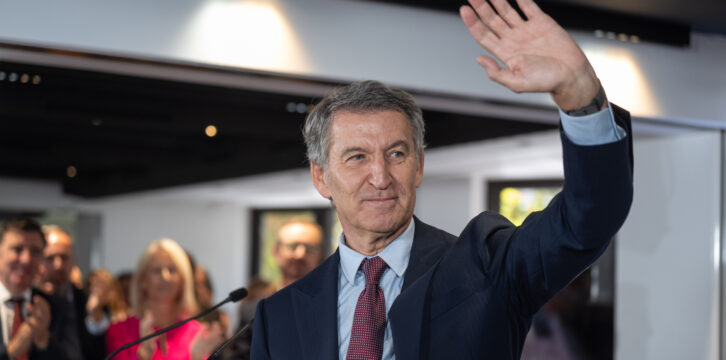 Feijóo, en la Junta Directiva Nacional del Partido Popular