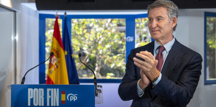 Feijóo, en la Junta Directiva Nacional del Partido Popular