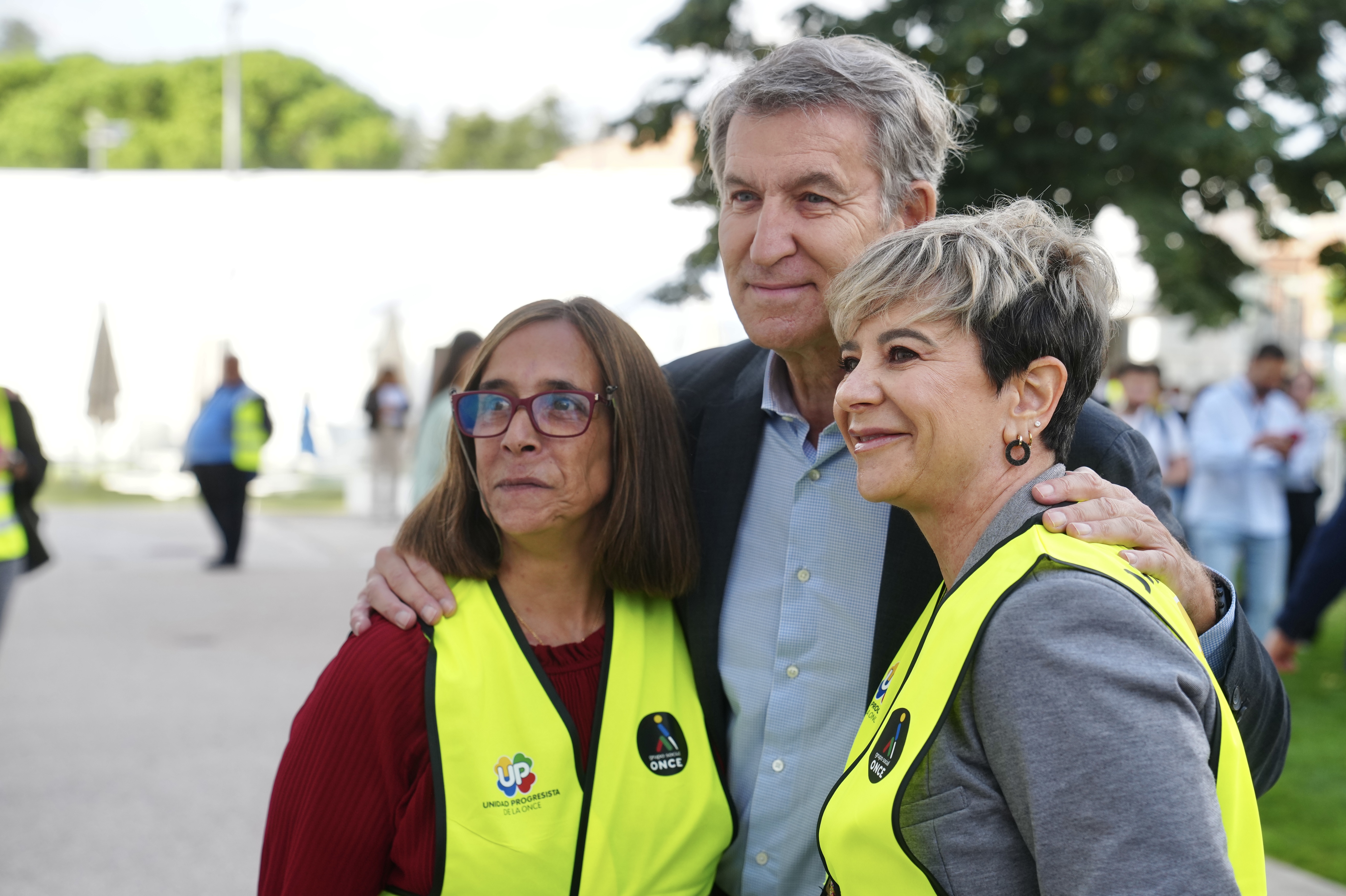 Feijóo aboga por un Estado de bienestar que cumpla sus promesas en el Congreso de la ONCE