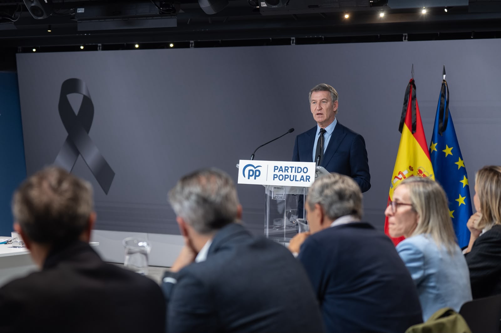 Feijóo pide responsabilidades políticas tras el accidente ferroviario en Urda